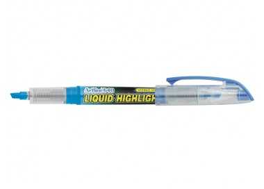 Rotulador artline fluorescente ek-640 azul punta biselada