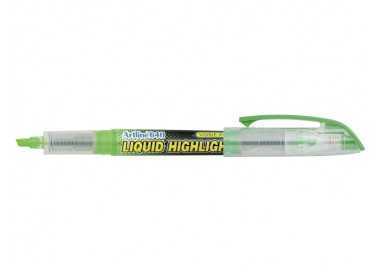 Rotulador artline fluorescente ek-640 verde punta biselada