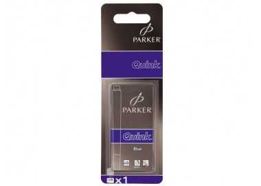 Tinta estilografica parker azul real caja de 5 cartuchos