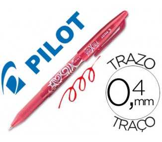 Boligrafo pilot frixion borrable rojo