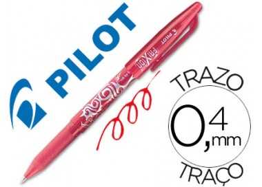 Boligrafo pilot frixion borrable rojo