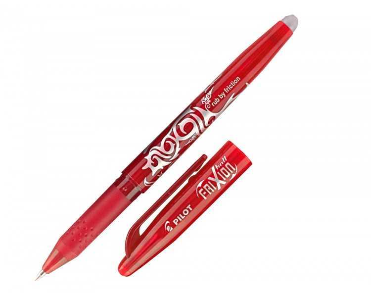 Boligrafo pilot frixion borrable rojo