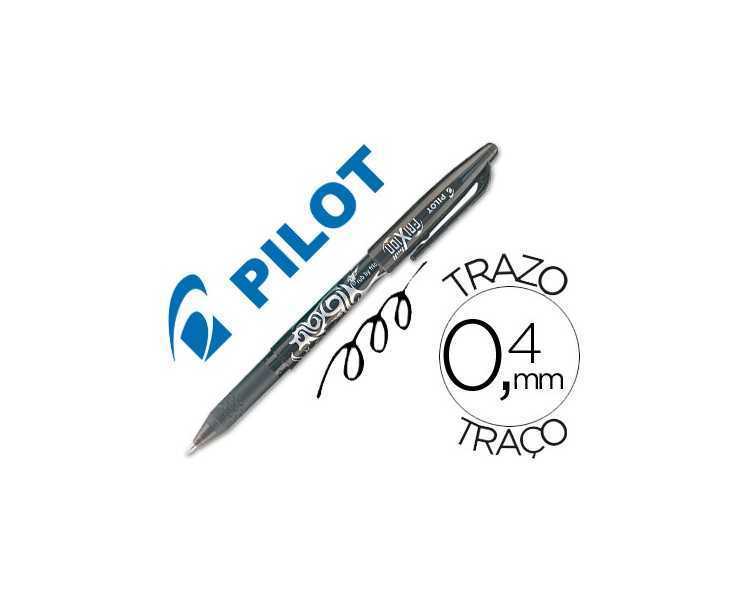 Boligrafo pilot frixion borrable negro
