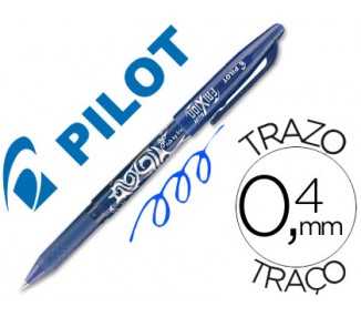 Boligrafo pilot frixion borrable azul