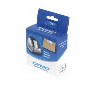 Etiqueta adhesiva dymo 11355 -tamaño 19x51 mm para impresora 400 500 etiquetas uso multifuncion