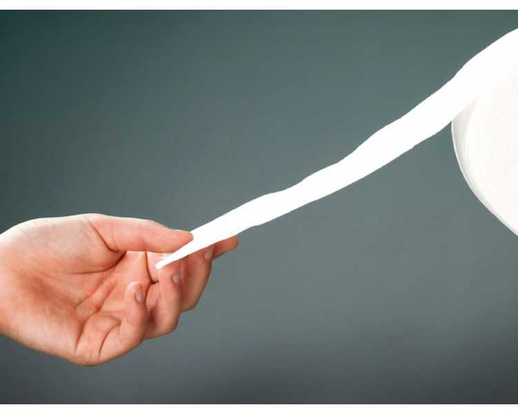 Papel secamanos 2 capas 199 mm x 135 mt mandril 70 mm diametro 197 mm