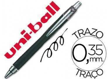 Boligrafo uni-ball jetstream sxn-210 retractil tinta hibrida color negro