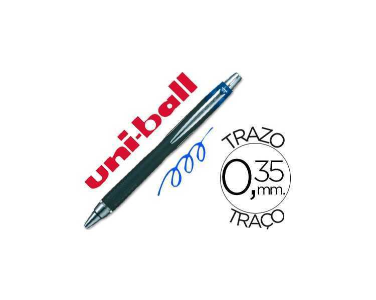 Boligrafo uni-ball jetstream sxn-210 retractil tinta hibrida color azul