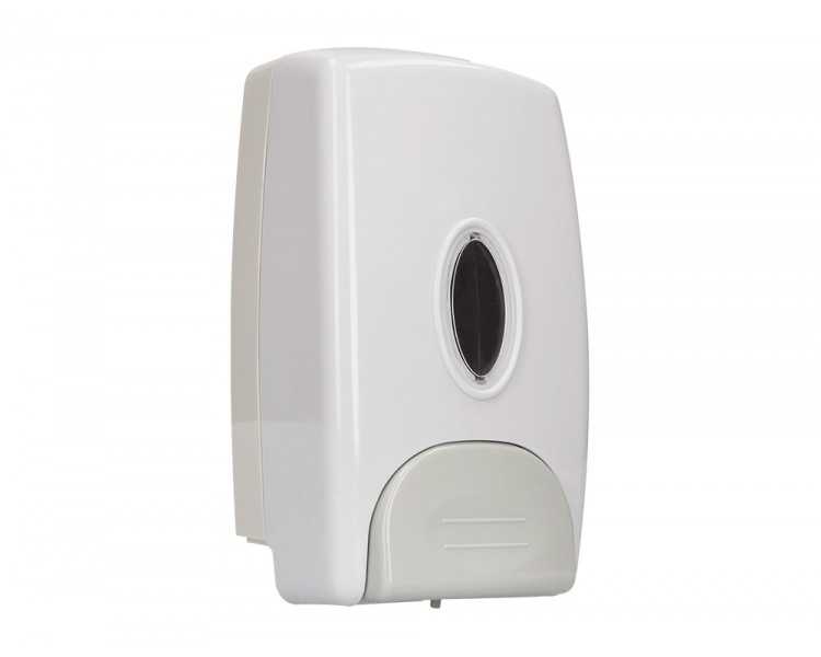 Dispensador para gel y jabon q-connect manual 13,5x23,5x9,5 cm