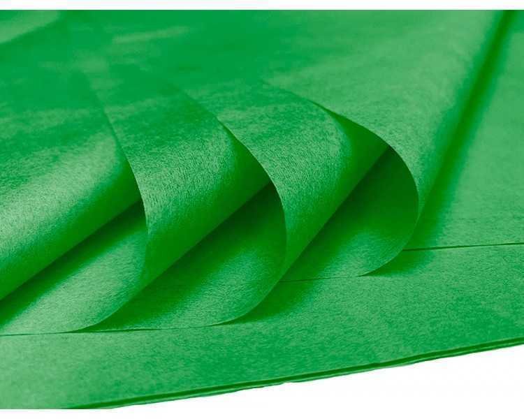 Papel seda liderpapel 52x76cm 18g/m2 bolsa de 5 hojas verde