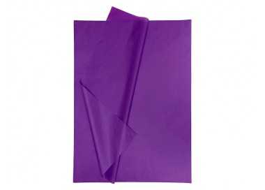 Papel seda liderpapel 52x76cm 18g/m2 bolsa de 5 hojas violeta