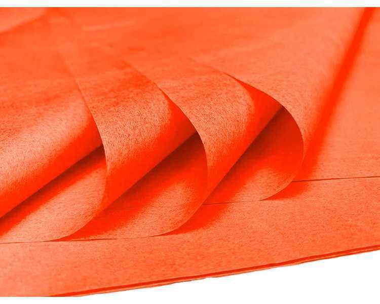 Papel seda liderpapel 52x76cm 18g/m2 bolsa de 5 hojas naranja