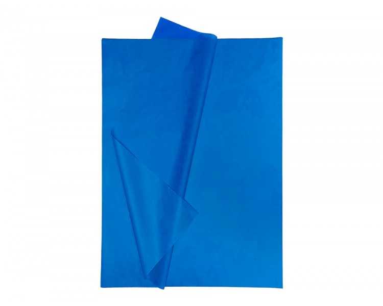 Papel seda liderpapel 52x76cm 18g/m2 bolsa de 5 hojas azul