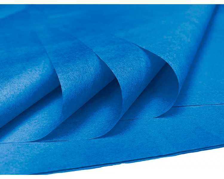 Papel seda liderpapel 52x76cm 18g/m2 bolsa de 5 hojas azul