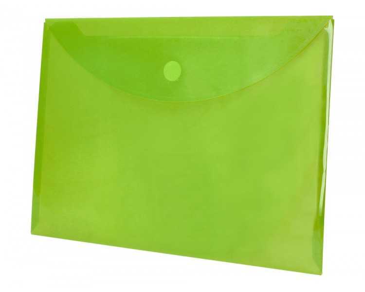 Carpeta liderpapel dossier a4 cierre de velcro verde