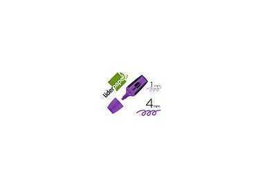 Rotulador liderpapel mini fluorescente violeta Rotulador liderpapel mini fluorescente violeta