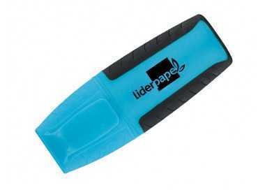 Rotulador liderpapel mini fluorescente azul