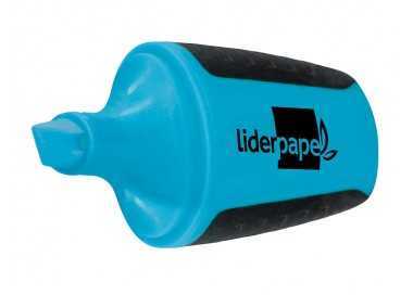 Rotulador liderpapel mini fluorescente azul
