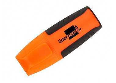 Rotulador liderpapel mini fluorescente naranja