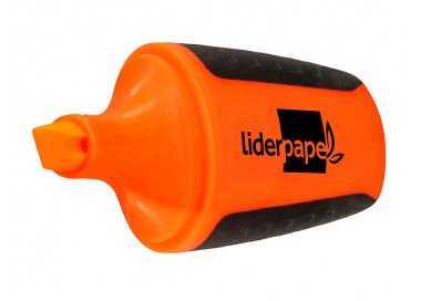 Rotulador liderpapel mini fluorescente naranja