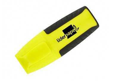Rotulador liderpapel mini fluorescente amarillo