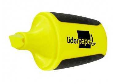 Rotulador liderpapel mini fluorescente amarillo