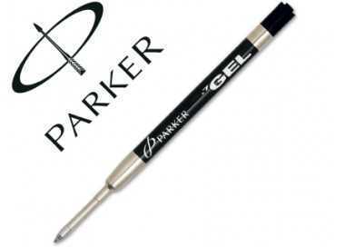 Recambio boligrafo gel parker negro
