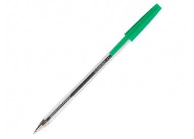 Boligrafo transparente q-connect verde medio kf01043 Boligrafo transparente q-connect verde medio kf01043