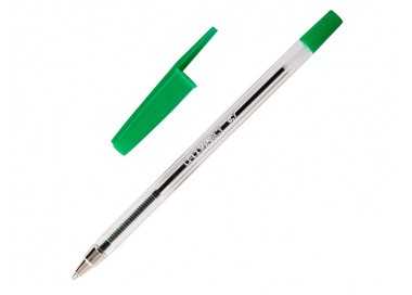 Boligrafo transparente q-connect verde medio kf01043 Boligrafo transparente q-connect verde medio kf01043