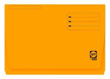 Subcarpeta cartulina gio folio pocket naranja con bolsa y solapa 320g/m2 Subcarpeta cartulina gio folio pocket naranja con bolsa y solapa 320g/m2