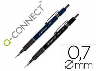 Portaminas q-connect kappa 0,7 mm sujecion de caucho