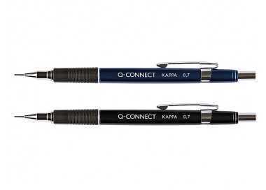 Portaminas q-connect kappa 0,7 mm sujecion de caucho