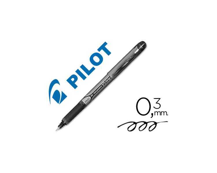 Rotulador pilot punta aguja v-5 grip negro 0.5 mm