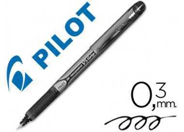 Rotulador pilot punta aguja v-5 grip negro 0.5 mm