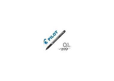 Rotulador pilot punta aguja v-5 grip negro 0.5 mm