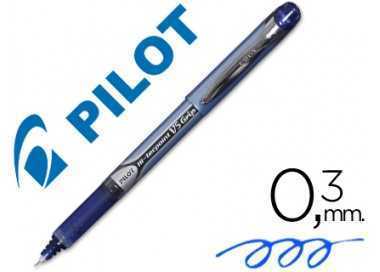 Rotulador pilot punta aguja v-5 grip azul 0.5 mm
