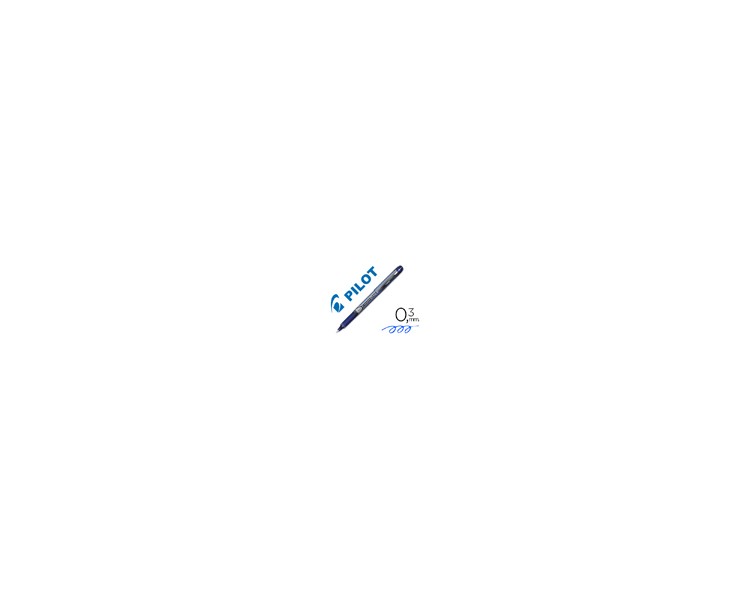 Rotulador pilot punta aguja v-5 grip azul 0.5 mm