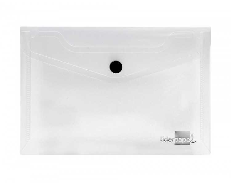 Carpeta liderpapel dossier broche 44224 polipropileno din a7 color transparente
