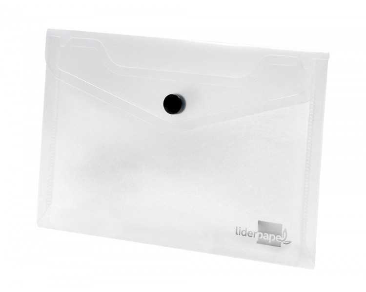 Carpeta liderpapel dossier broche 44224 polipropileno din a7 color transparente