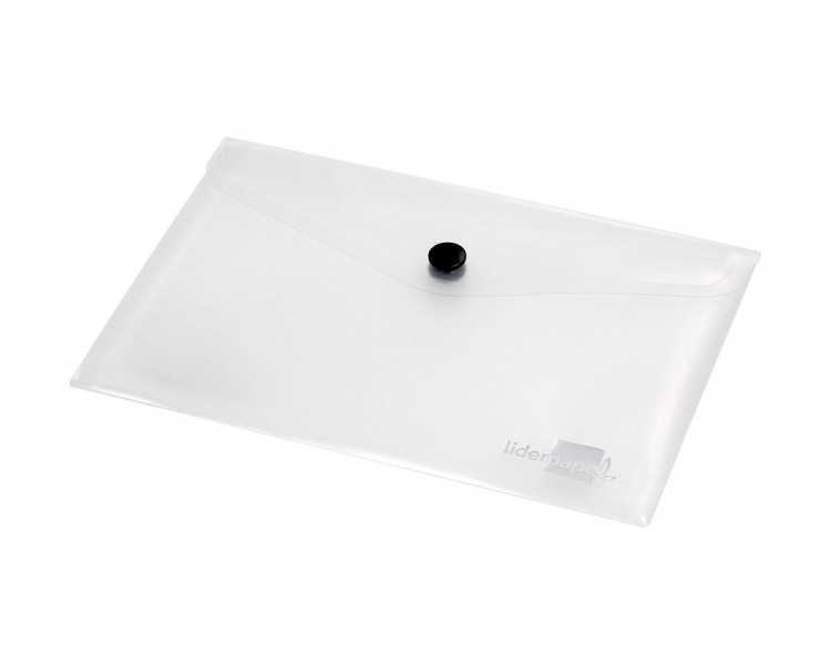 Carpeta liderpapel dossier broche 44224 polipropileno din a7 color transparente