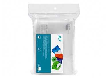 Carpeta liderpapel dossier broche 44224 polipropileno din a7 color transparente