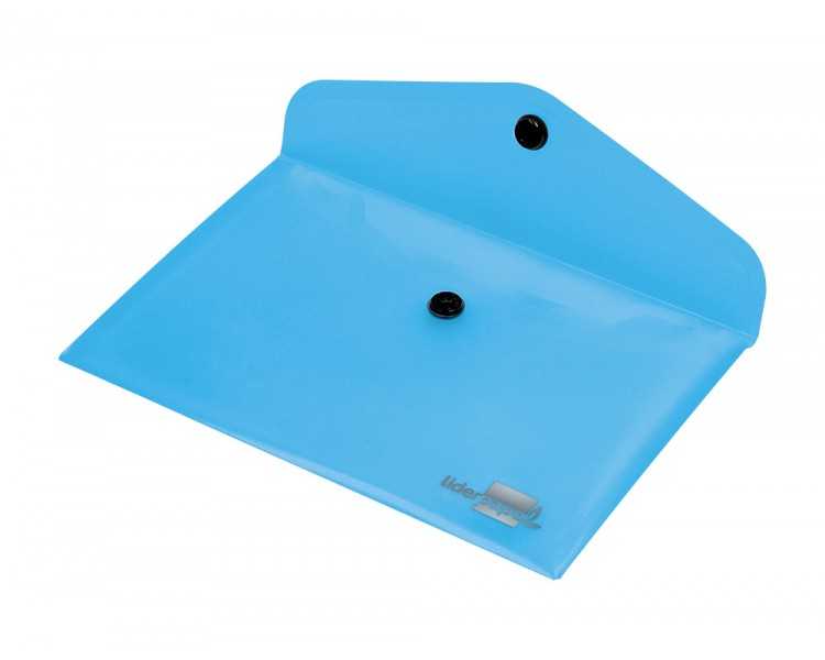 Carpeta liderpapel dossier broche 44222 polipropileno din a7 azul translucido