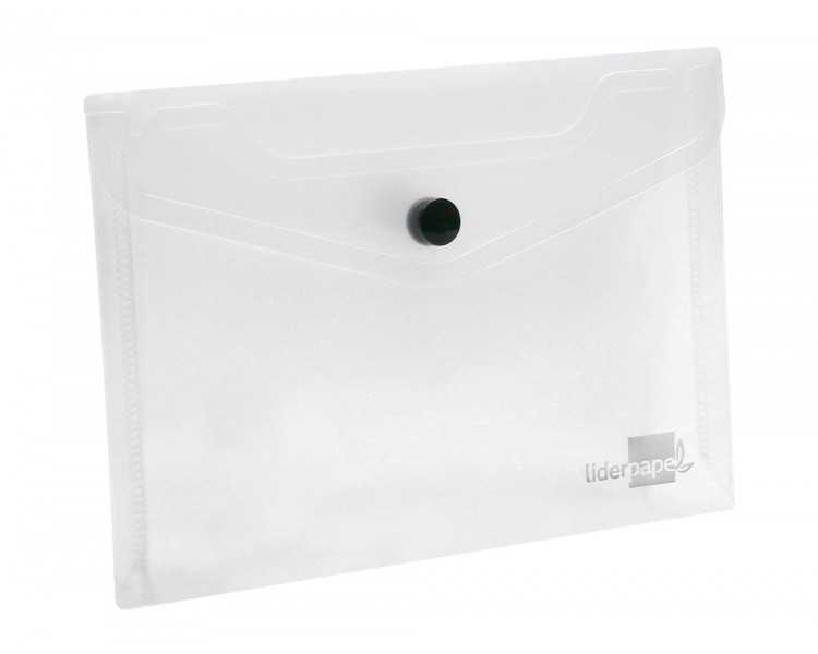 Carpeta liderpapel dossier broche 44234 polipropileno din a6 transparente translucido