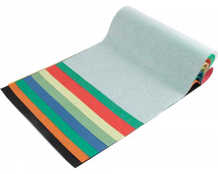 Bloc trabajos manuales liderpapel seda 240x315mm 10 hojas colores surtidos