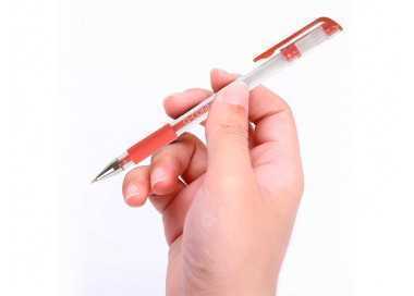 Boligrafo q-connect tinta gel rojo 0,7 mm sujecion de caucho Boligrafo q-connect tinta gel rojo 0,7 mm sujecion de caucho