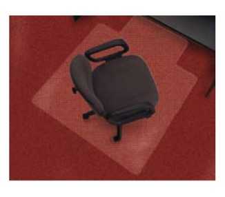 Alfombrilla para suelo q-connect pvc protectora de moquetas 1150x1340 mm grosor 2,2 mm