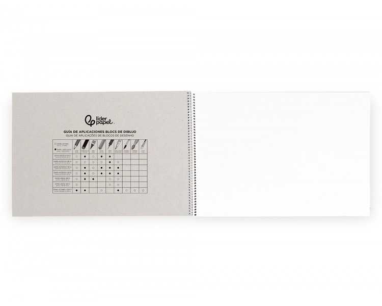 Bloc dibujo liderpapel escolar espiral 230x325mm 20 hojas 90 gr/m2 sin recuadro