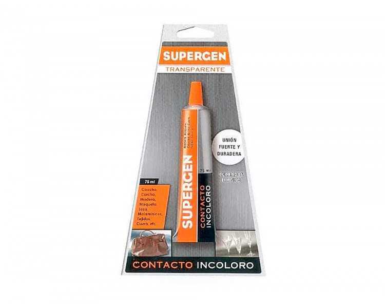 Pegamento supergen contacto incoloro 20 ml unidad