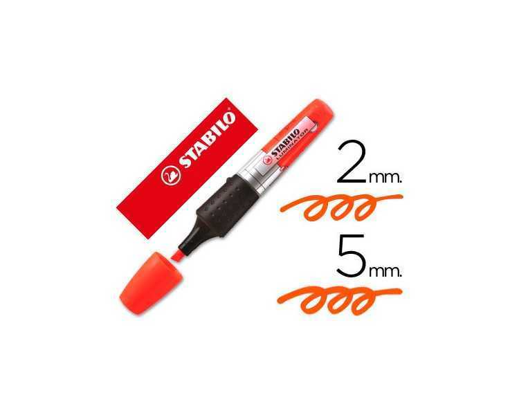 Rotulador stabilo boss luminator naranja tinta liquida