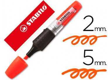 Rotulador stabilo boss luminator naranja tinta liquida